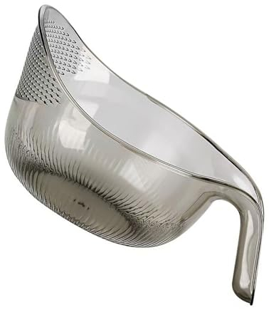 Escurridor versátil para lavar arroz, recipiente de drenaje eficiente, material perfecto para lavar arroz, herramienta de lavado de arroz