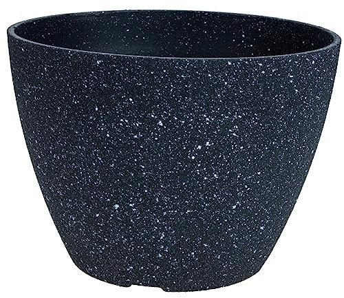 CIYODO Maceta de Resina Gruesa para Exteriores Macetas Y Jardineras Grandes de Estilo Rústico para Decoración de Interiores Y Exteriores