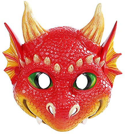 Party-Drachen-Kostüm, Cosplay, Drache, Halloween, Kindermaske, Halloween