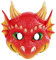Party-Drachen-Kostüm, Cosplay, Drache, Halloween, Kindermaske, Halloween