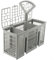 Replacement Dishwasher Cutlery Basket 418280 for Bosch for Siemens For Bauknecht, Adjustable Dishwasher Silverware Organizer Tray