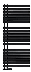 Badheizkörper LUXRAD Flag bis 1164 x 500 mm schwarz matt S. 675W