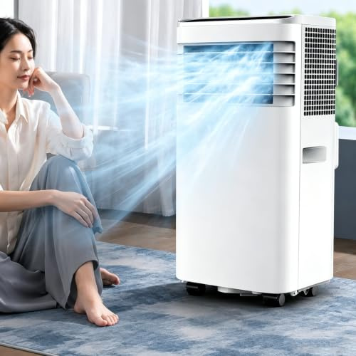 Condizionatore portatile da 7.000–9.000 BTU con tubo di scarico 8000BTU
