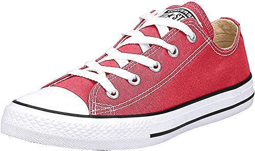Converse Chuck Taylor All Star Unisex-Kinder Sneakers, Rot, 27 EU