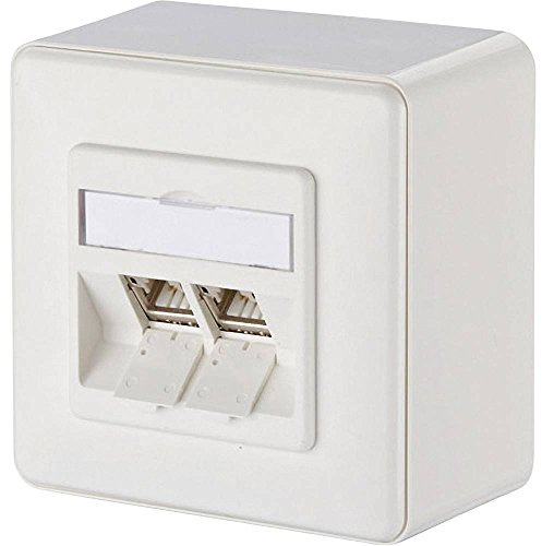 METZ CONNECT C6Amodul 2 Port 270°M AP reinweiß