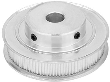 sourcing map Aluminium 100 Zähne, 12 mm Bohrung 11 mm Riemen Motorsteuerung Spannrolle synchrone Rad DE de