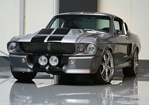 Poster Mustang Shelby GT 500 Eleanor Wand Kunst