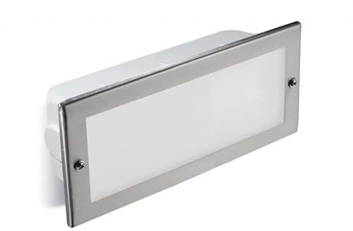 Forlight Tamesis - Außeneinbauleuchte Edelstahl 1x E27 23,5 cm IP44