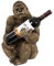 Animal Crackers Bronze effect Gorilla Wine Bottle Holder ornament decoration monkey lover gift