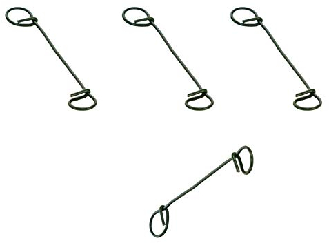 Kortpack - Set Drahtbinder Rödelzange & Bindedraht1.6MM X 10CM X 1000PCS Drahtsackverschluss * Bindedrähte * Rödeldraht, Farbe Grün + 1 DrahtDriller dazu