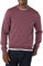 Amazon Essentials Maglione Girocollo a Maniche Lunghe, 100% Cotone, Disponibile Anche in Taglie Big & Tall Uomo, Prugna, XS