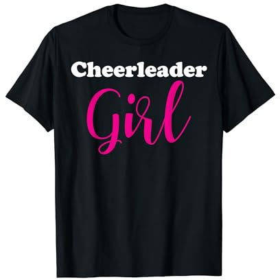 Cheerleader Girl Cheer Tanz Cheerleading Damen Mädchen T-Shirt