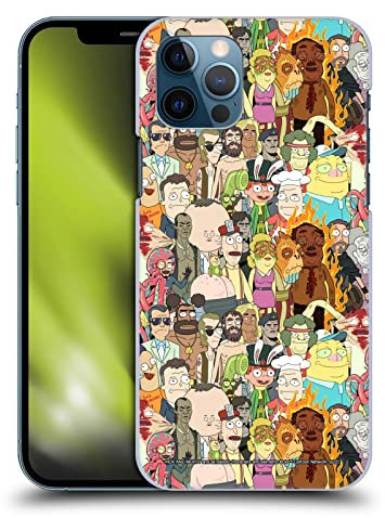 Head Case Designs Officially Licensed Rick And Morty Interdimensional Space Cable Season 3 Graphics Hard Back Case Compatible With Apple iPhone 12 / iPhone 12 Pro