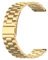 Eono Edelstahlarmband für Uhr 22mm, Metall Uhrenarmbänder Ersatzband Armband mit Schnellverschluss Geeignet für Herren Damen Armbanduhr 18mm 20mm 22mm, Gold