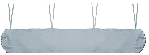 PRELGOSP Markisenschutzhülle Abdeckplane, Markisenabdeckung Markisenhülle Aufbewahrungstasche, UV Regen Schutz SchutzhüLle für Markisen Abdeckung Lagerung, Garten und Terrasse,Grau,5m/16.40ft