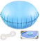 SPERMUOY Poolkissen Winter Poolkissen Luftkissen Pool,4 x 4 ft poolkissen Winter,Winter Schluss Luftkissen,Pool Überwinterendes Luftkissen,poolkissen Für Pool Abdeckplane Tragbares Aufblasbares