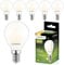 Lumiled E14 LED Lampe P45 7W ersetzt (60W Glühlampe) 6 Stück Set milchig 770lm 3000K Warmweiß 360 Grad Lichtwinkel 230V Glühbirne Birne Leuchtmittel Tropfenform Kugel Energiesparlampe
