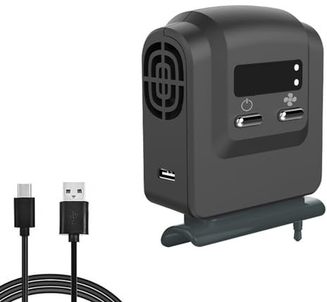 WANSUPYIN Ventilador de refrigeración de alta velocidad, ventilador de disipador de calor para consola Switch Oled Gamepad