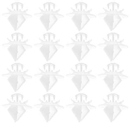 OTOTEC 30pcs Clips de Garniture de Panneau de Moulure de Porte Latérale Bande en Plastique 856560 856548 Compatible avec Peugeot Expert Compatible avec Citroën C4