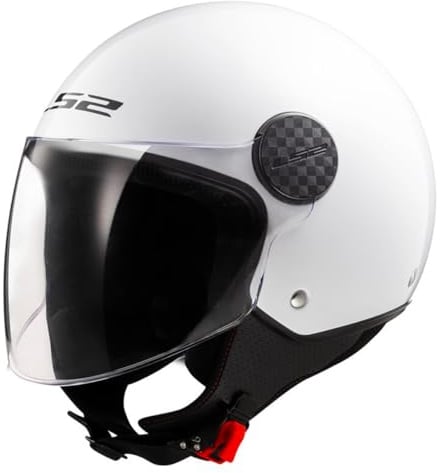 LS2, Jet-Motorradhelm SPHERE II SOLID White, M