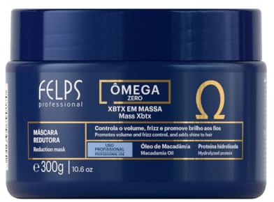 Felps Professional Omega Zero XBTX Haarmaske für glattes Haar, 300 g