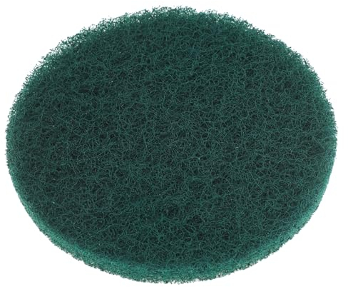 OKUMEYR Scouring Brush Pads Non Scratch Scourers for Glass Tiles Floors Drill Brush Discs Heavy Duty Cleaning Pads
