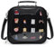 CHERRY SAUCE Cat Ita Bag Crossbody Bag Umhängetasche Rucksack Satchel Kawaii Geldbörse mit Pin Display, Update/Schwarz