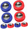 Abaodam 112 STK Tisch-Shuffleboard Spaß Spiele Schiebeperlen Pucks für Tisch-Curling-Spiele Zubehör für Tischspiele Tischfußballrollen Shuffleboard-Perlen rollende Perlenausrüstung Stahl