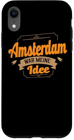 Hülle für iPhone XR Amsterdam War Meine Idee Für Städtereisende Und Urlauber