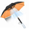 CHENRI Misting Umbrella with Fan, Mist Spray Sun Umbrella with Mister, Cooling Umbrella with Fan and Mister, Windproof Portable Misting Umbrellas for Outdoor, Beach, Travel (Yellow)
