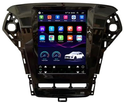 XIXIYAN 9.7 Autoradio Bluetooth Car Multimedia Navigations GPS Für Ford Mondeo Fusion MK4 2011-2013 Auto Zubehör Einfügen Und Verwenden Car Video Player Carplay Player,8 Core 4G+WiFi 8G+128G