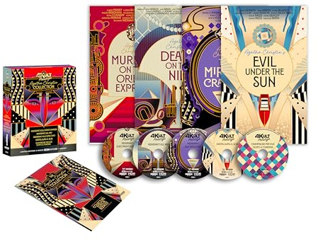 Blu-Ray 4K Uhd Agatha Christie Collection Prestige Edition (5 4K Ultra Hd)