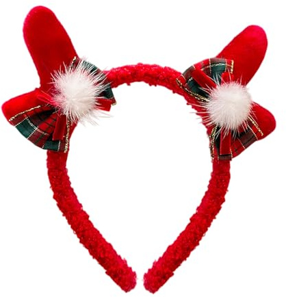 Hirschohren Stirnband - Niedlicher Realistischer Kostüm Kopfschmuck - Kinderkostüm Hirschgeweih Stirnband - Für Festliche Winter Feier Parade Party Alltägliches Fotoshooting Kinder Erwachsene