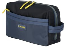 travelite Kulturtasche Color Craze, mit separatem Zahnbürstenfach, Innen- und Außenfach, kompakte Kosmetiktasche, 24 x 16 x 9 cm, 4 L, 0,1 kg