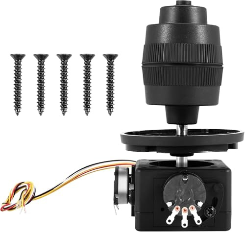 Gokelomg 4-Achsen Joystick Potentiometer Tastensteuerung für -D400X-R4 10K 4D Versiegeltes Wipppotentiometer