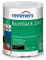 Remmers Buntlack 2in1 tiefschwarz (RAL 9005), 0,75 Liter, Buntlack für Holz, Eisen, Stahl, inkl. Grundierung und Rostschutz, innen und außen