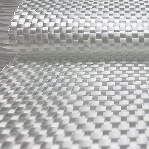 Rovinggewebe 570g/m² 10m² E-Glas-Gewebe Leinwandbindung Verstärkung Herstellung stabiler Laminate hervorragende Qualität für Epoxidharz Polyesterharz