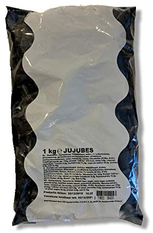 Kraepelien and Holm Jujubes Soft/Salty Lakritz 1 kg