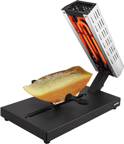 Syntrox Germany Käse Raclette Käseschmelzer Käse Grill Raclettegrill Tessin zum Schmelzen von leckersten Käse