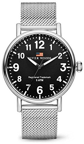 River Woods Men's Watch Stainless steel Sacramento