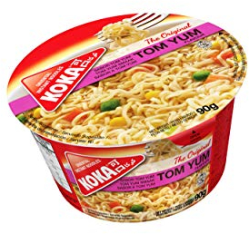 Koka Noodles Original Tomyam Flavour Oriental Style Instant Noodles 12 Bowls of 90 g
