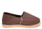 Alpargata Yute ESPARDEÑAS Playera Calle Zapatilla Lona Esparto MARRÓN - 36