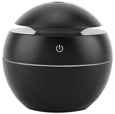 Tyenaza Luftbefeuchter-Öl-Diffusor-Luftreiniger für Schlafzimmer und große Räume(Braun)