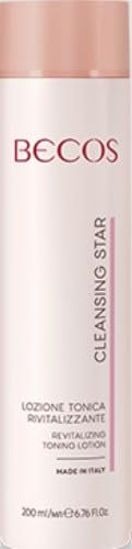 Becos Cleansing Star – Revitalisierende Tonic Lotion – Gesichtswasser 200 ml – Gesicht sofort frisch und strahlend