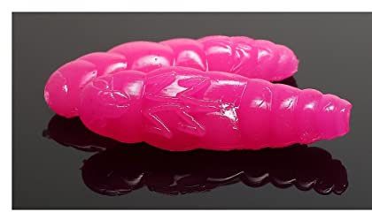 Libra Lures Largo 30mm 3cm Käse Hot Pink 019 5908291080877 zum auftreibenden Angeln Forellenangeln (12 Stück)