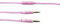 PowerLocus Extension Cord Audio Cable, Aux Cable 3.5mm Male to 3.5mm Male with Microphone for Headphones, Speakers, TV (Pink)