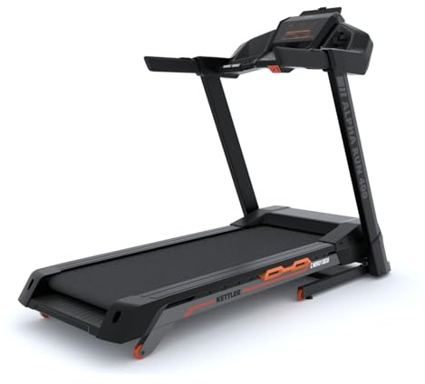 KETTLER Sport Laufband Alpha Run 400 | Geschwindigkeit bis zu 20 km/h und Steigung von bis zu 12% möglich
