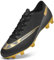 GOGOUP Scarpe da Calcio Uomo FG/AG Professionale Sportivo All'aperto Scarpe da Allenamento Spike Teenager Scarpe da Calcetto Antiscivolo Nero 42 EU