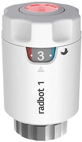 Secure Meters (UK) Ltd RADBOT1 Radbot Thermostatic Radiator Valve, White