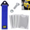 Cinghia di Traino Auto,Alta Resistenza Cinghia di Traino,Cinghia Traino Corsa,Gancio Traino Tessuto,Cinghia di Traino,Veicolo di Emergenza Rimorchio Corda,Cinghia Professionale Rimorchio,Blu